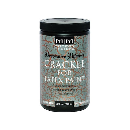 Modern Masters Modern Masters Decorative Painters Clear Water-Based Crackle 32 oz DP60132